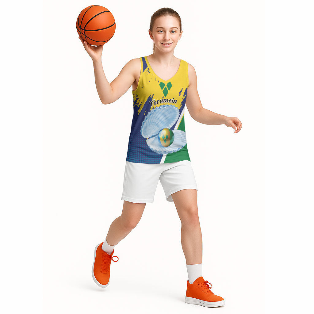 Yorumein SVG Personalized Basketball Jersey Pearl of Caribbean