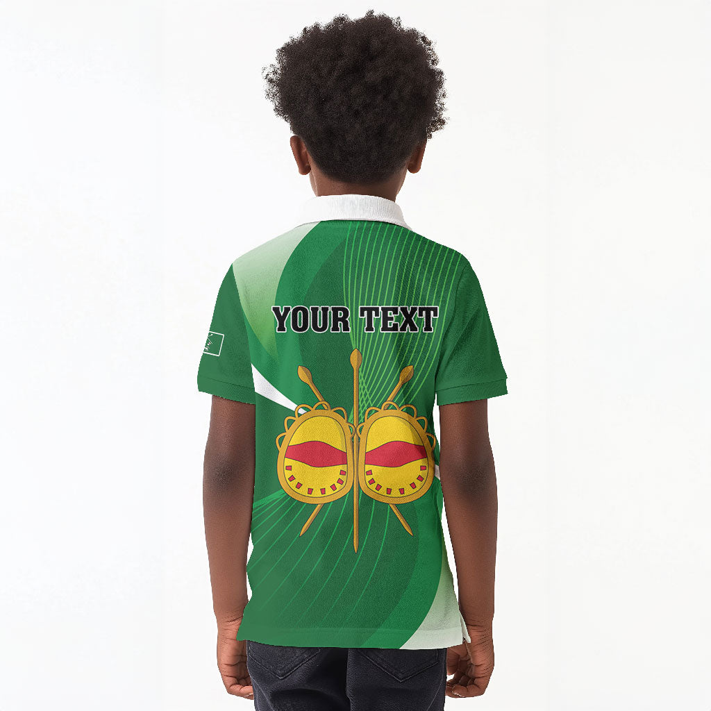 Personalised Kingdom of Ankole Kid Polo Shirt Obugabe Bw Ankole