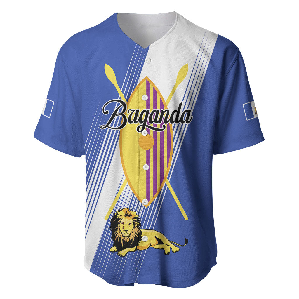 Personalised Buganda Baseball Jersey Ekitiibwa kya Buganda