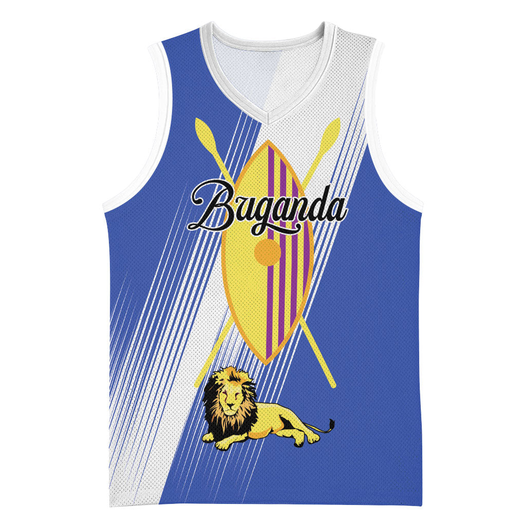 Personalised Buganda Basketball Jersey Ekitiibwa kya Buganda