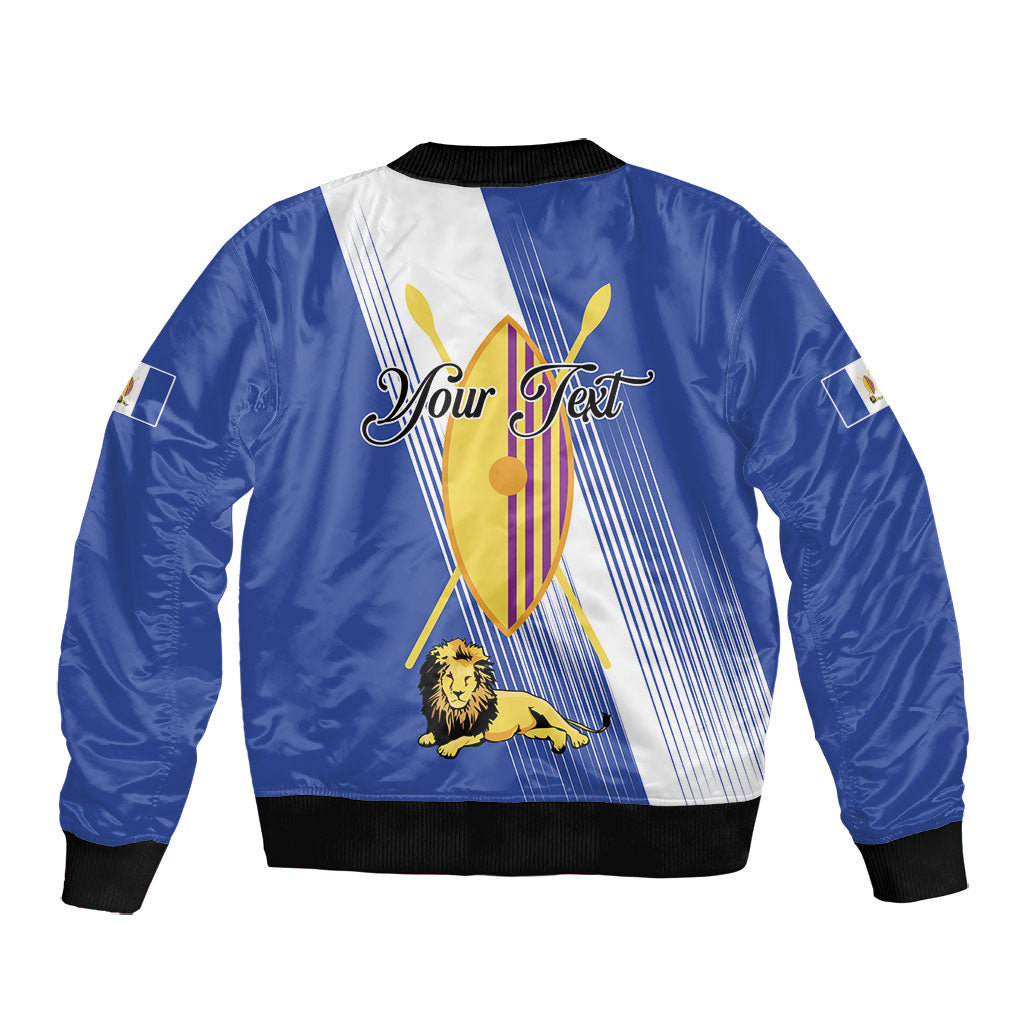 Personalised Buganda Bomber Jacket Ekitiibwa kya Buganda