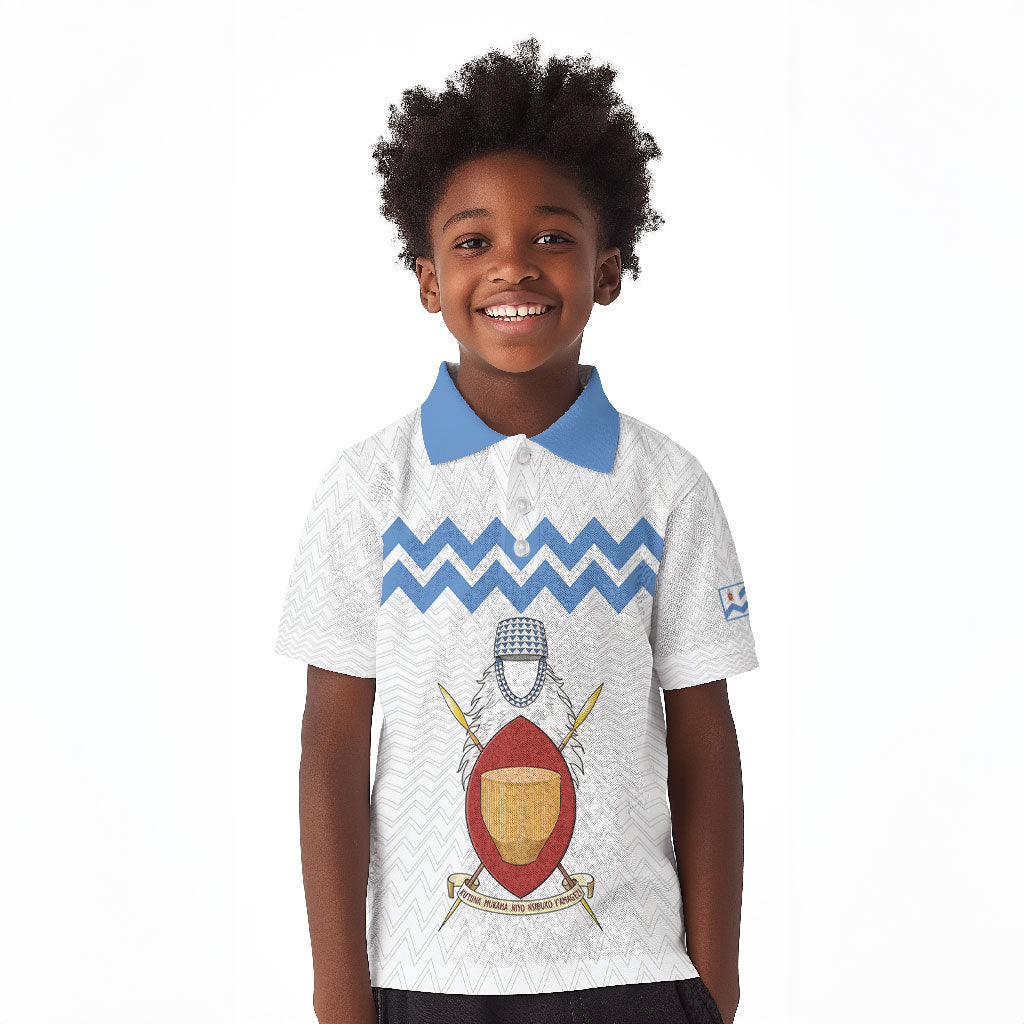 Bunyoro Kitara Kingdom Kid Polo Shirt Habwa Ruhanga n Ihanga Lyange