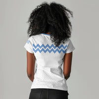 Bunyoro Kitara Kingdom Women V-Neck T-Shirt Habwa Ruhanga n Ihanga Lyange