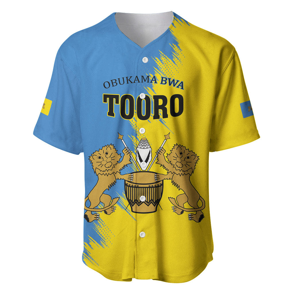 Personalised Kingdom of Tooro Baseball Jersey Obukama bwa Tooro