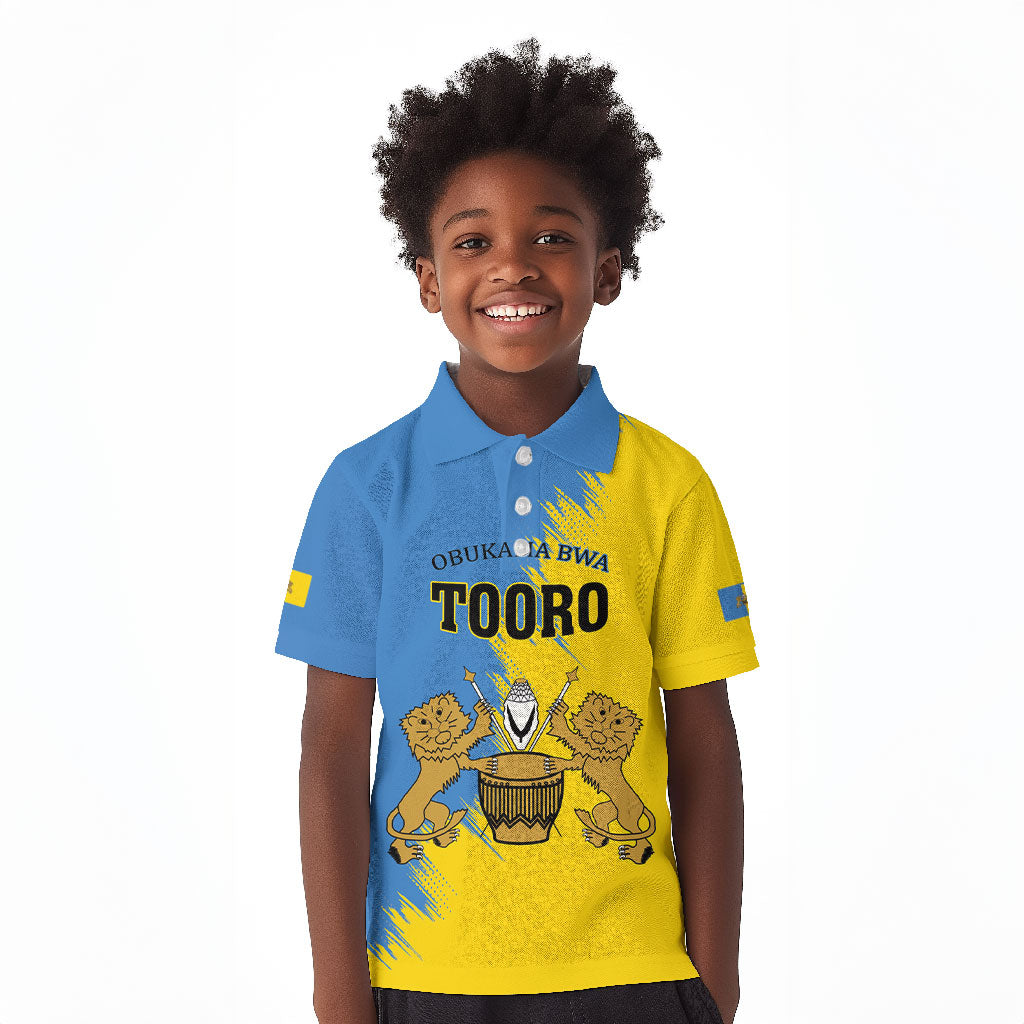 Personalised Kingdom of Tooro Kid Polo Shirt Obukama bwa Tooro