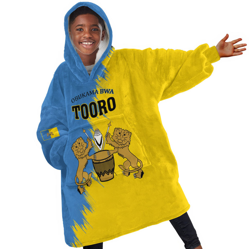 Personalised Kingdom of Tooro Kid Wearable Blanket Hoodie Obukama bwa Tooro