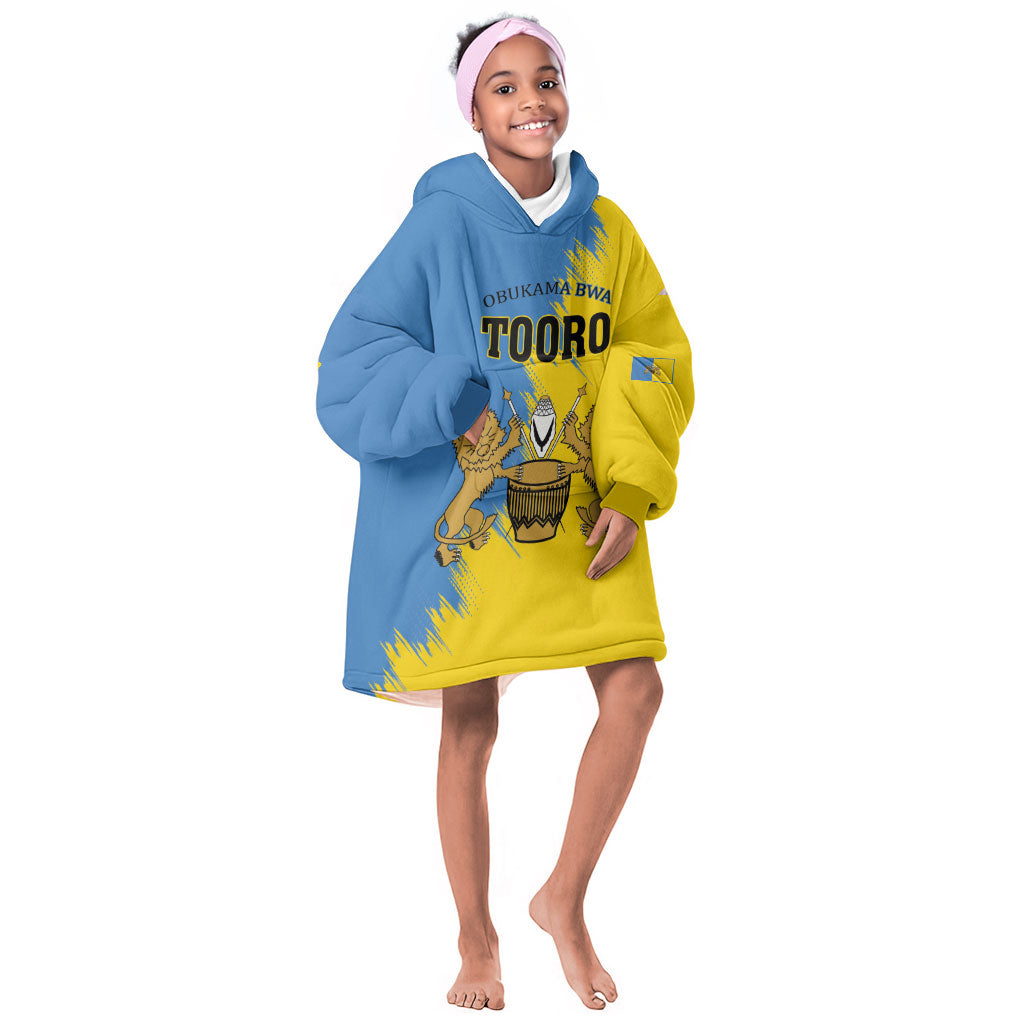 Personalised Kingdom of Tooro Kid Wearable Blanket Hoodie Obukama bwa Tooro