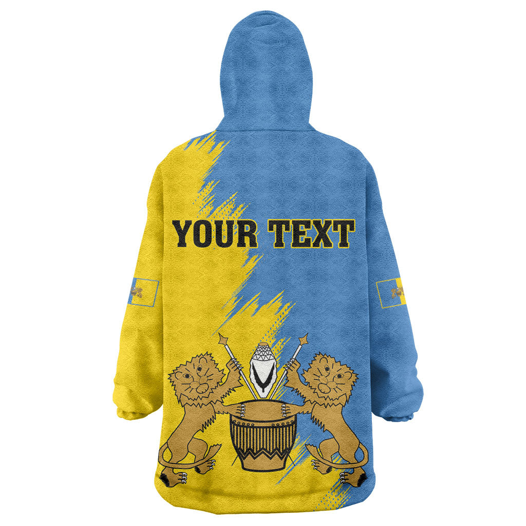 Personalised Kingdom of Tooro Kid Wearable Blanket Hoodie Obukama bwa Tooro