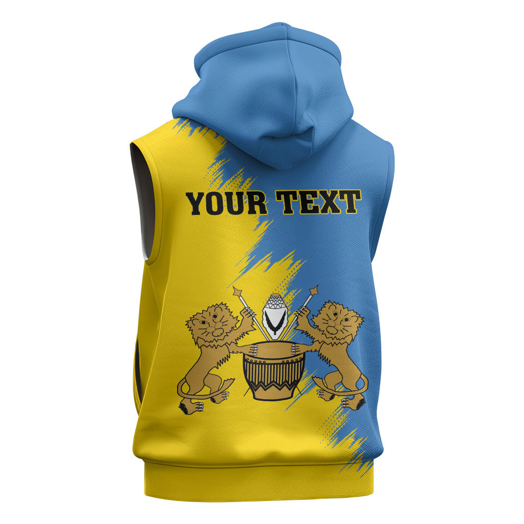 Personalised Kingdom of Tooro Sleeveless Hoodie Obukama bwa Tooro