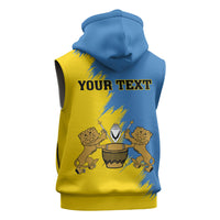 Personalised Kingdom of Tooro Sleeveless Hoodie Obukama bwa Tooro