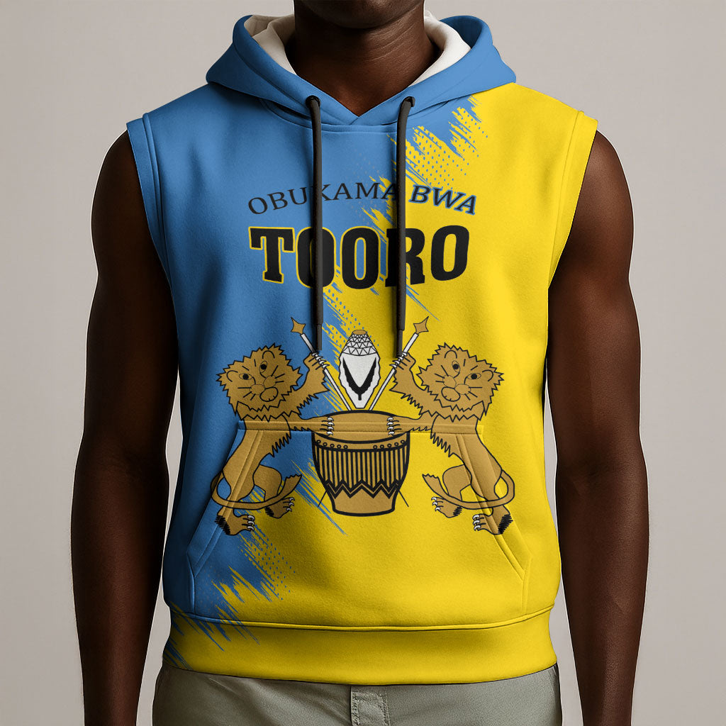 Personalised Kingdom of Tooro Sleeveless Hoodie Obukama bwa Tooro