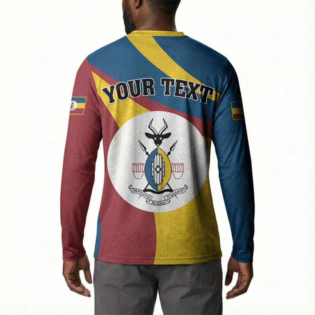 Personalised Kingdom of Busoga Button Sweatshirt Land of the Soga