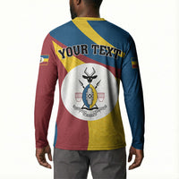 Personalised Kingdom of Busoga Button Sweatshirt Land of the Soga
