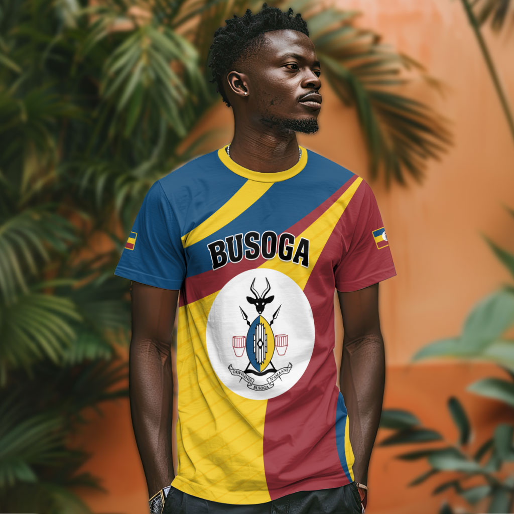 Personalised Kingdom of Busoga T shirt Land of the Soga