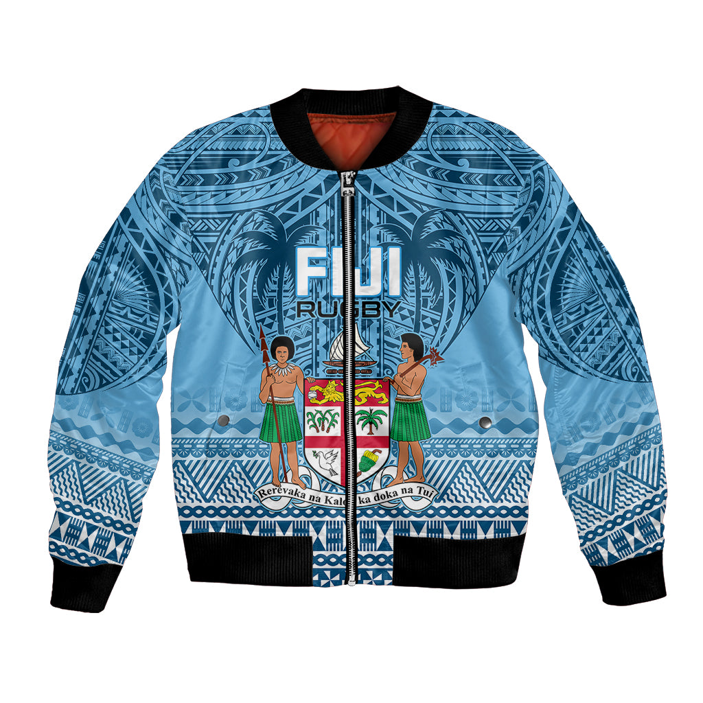 Fiji Rugby Bomber Jacket Fijian Go 2023 World Cup - Wonder Print Shop