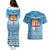 Fiji Rugby Couples Matching Puletasi Dress and Hawaiian Shirt Fijian Go 2023 World Cup - Wonder Print Shop