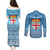 Fiji Rugby Couples Matching Puletasi Dress and Long Sleeve Button Shirts Fijian Go 2023 World Cup - Wonder Print Shop