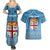 Fiji Rugby Couples Matching Summer Maxi Dress and Hawaiian Shirt Fijian Go 2023 World Cup - Wonder Print Shop