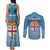 Fiji Rugby Couples Matching Tank Maxi Dress and Long Sleeve Button Shirts Fijian Go 2023 World Cup - Wonder Print Shop