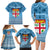 Fiji Rugby Family Matching Long Sleeve Bodycon Dress and Hawaiian Shirt Fijian Go 2023 World Cup - Wonder Print Shop