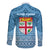 Fiji Rugby Family Matching Off Shoulder Long Sleeve Dress and Hawaiian Shirt Fijian Go 2023 World Cup - Wonder Print Shop