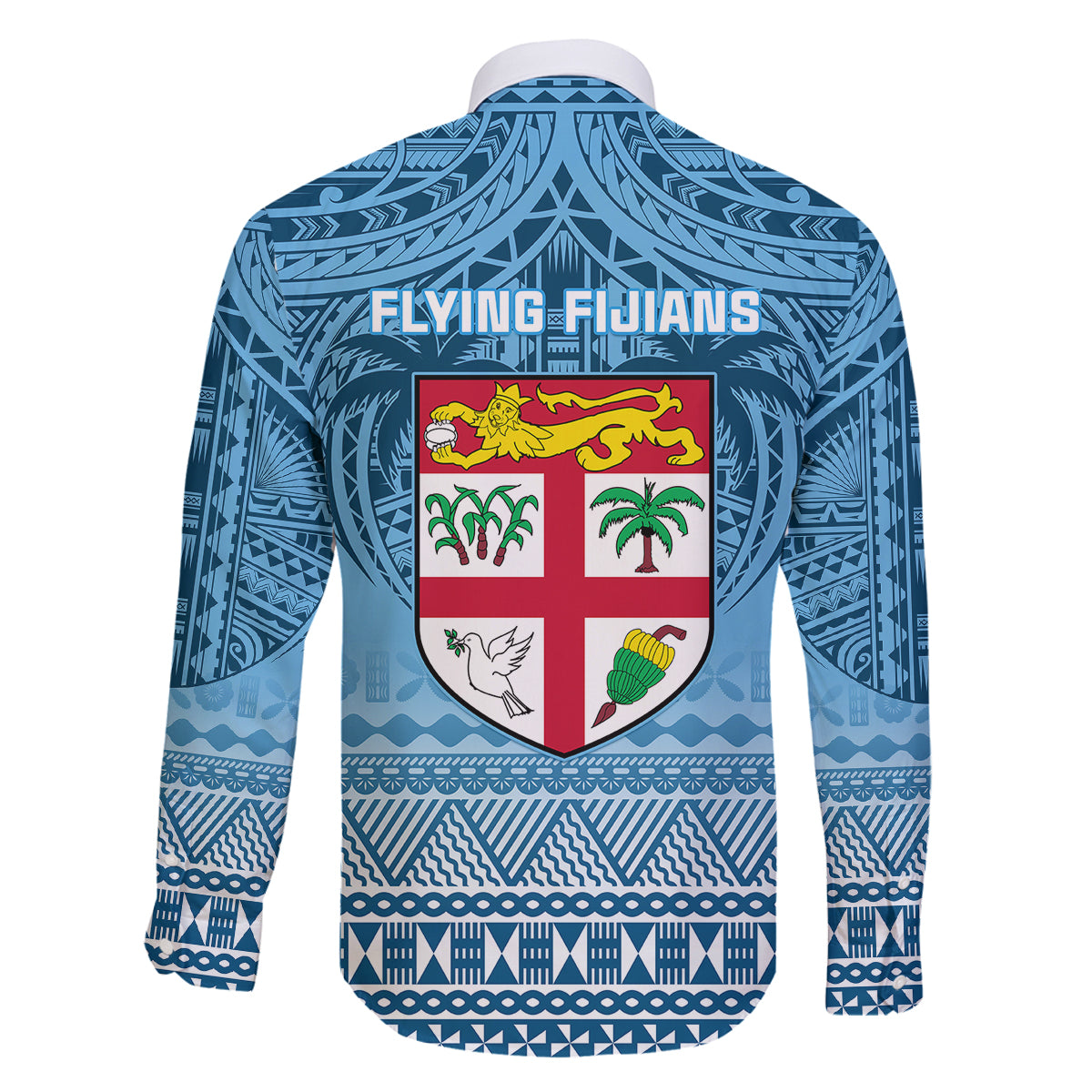 Fiji Rugby Family Matching Off Shoulder Maxi Dress and Hawaiian Shirt Fijian Go 2023 World Cup - Wonder Print Shop