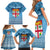 Fiji Rugby Family Matching Short Sleeve Bodycon Dress and Hawaiian Shirt Fijian Go 2023 World Cup - Wonder Print Shop