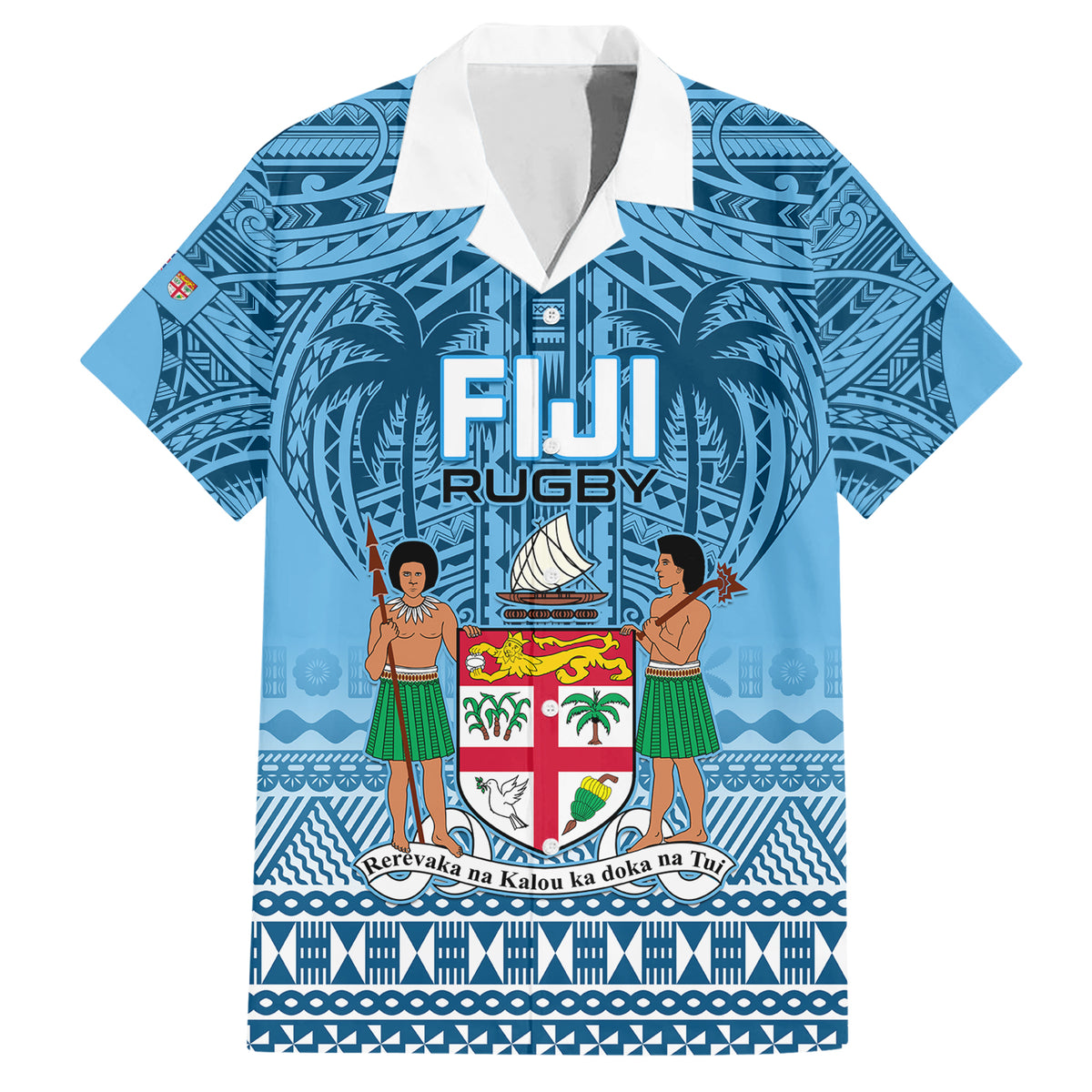 Fiji Rugby Hawaiian Shirt Fijian Go 2023 World Cup - Wonder Print Shop