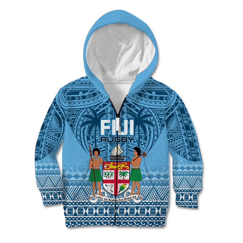 Fiji Rugby Kid Hoodie Fijian Go 2023 World Cup - Wonder Print Shop