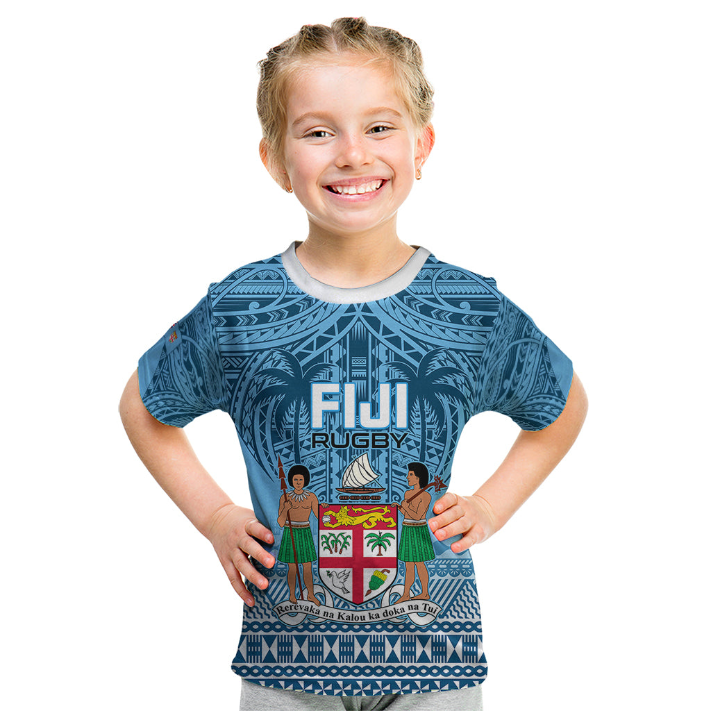 Fiji Rugby Kid T Shirt Fijian Go 2023 World Cup - Wonder Print Shop