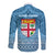 Fiji Rugby Long Sleeve Button Shirt Fijian Go 2023 World Cup - Wonder Print Shop