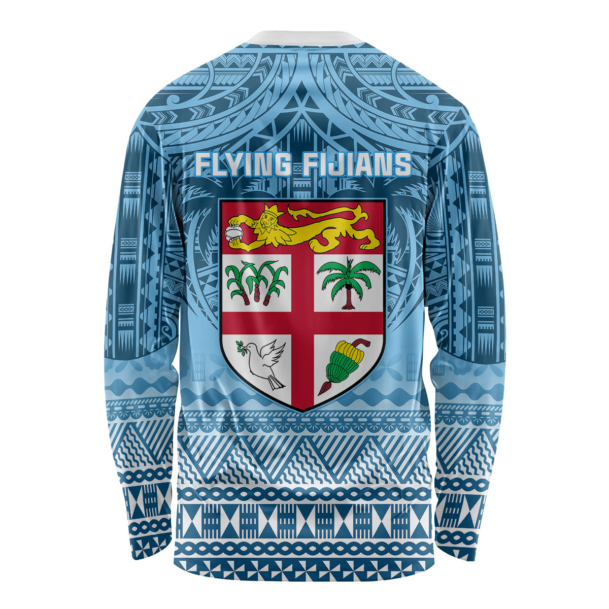 Fiji Rugby Long Sleeve Shirt Fijian Go 2023 World Cup - Wonder Print Shop