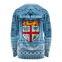 Fiji Rugby Long Sleeve Shirt Fijian Go 2023 World Cup - Wonder Print Shop