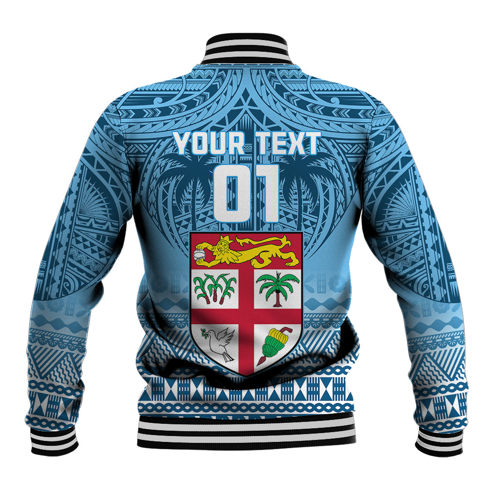 Custom Fiji Rugby Baseball Jacket Fijian Go 2023 World Cup - Wonder Print Shop
