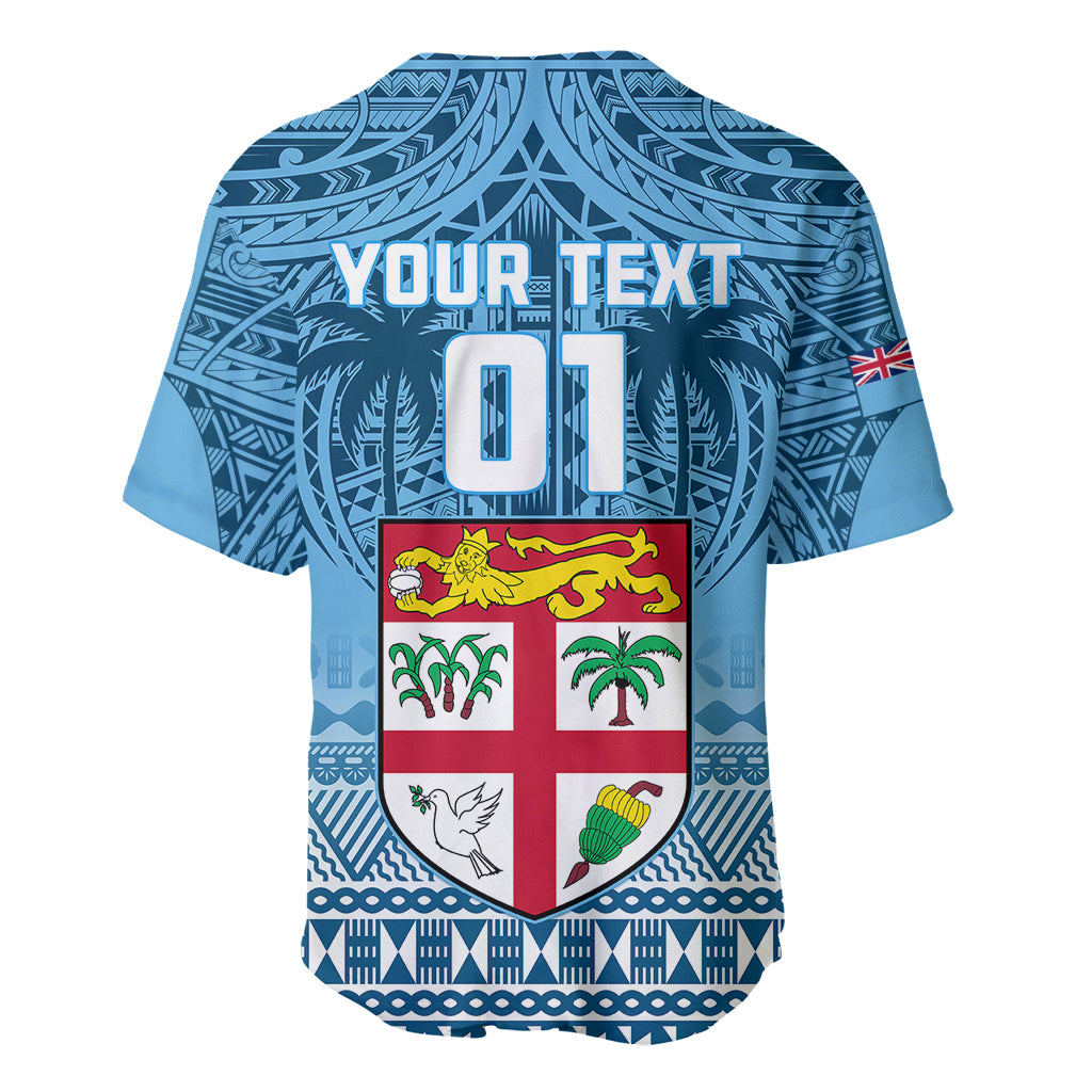 Custom Fiji Rugby Baseball Jersey Fijian Go 2023 World Cup - Wonder Print Shop