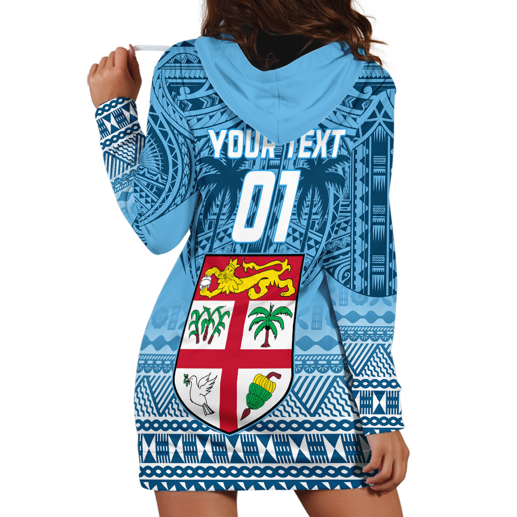 Custom Fiji Rugby Hoodie Dress Fijian Go 2023 World Cup - Wonder Print Shop