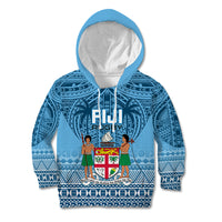 Custom Fiji Rugby Kid Hoodie Fijian Go 2023 World Cup - Wonder Print Shop