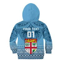 Custom Fiji Rugby Kid Hoodie Fijian Go 2023 World Cup - Wonder Print Shop