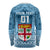 Custom Fiji Rugby Long Sleeve Shirt Fijian Go 2023 World Cup - Wonder Print Shop
