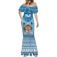 Custom Fiji Rugby Mermaid Dress Fijian Go 2023 World Cup - Wonder Print Shop