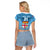 Custom Fiji Rugby Raglan Cropped T Shirt Fijian Go 2023 World Cup - Wonder Print Shop