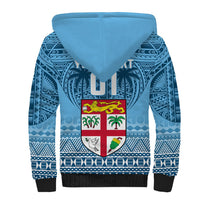 Custom Fiji Rugby Sherpa Hoodie Fijian Go 2023 World Cup - Wonder Print Shop