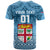 Custom Fiji Rugby T Shirt Fijian Go 2023 World Cup - Wonder Print Shop
