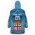 Custom Fiji Rugby Wearable Blanket Hoodie Fijian Go 2023 World Cup - Wonder Print Shop