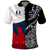 Custom New Zealand And France Rugby Polo Shirt XV de France Kiwi Silver Fern 2023 World Cup - Wonder Print Shop