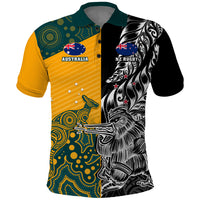 Custom New Zealand And Australia Rugby Polo Shirt Wallabies Kiwi Silver Fern 2023 World Cup - Wonder Print Shop