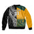 Custom New Zealand And Australia Rugby Sleeve Zip Bomber Jacket Wallabies Kiwi Silver Fern 2023 World Cup - Wonder Print Shop