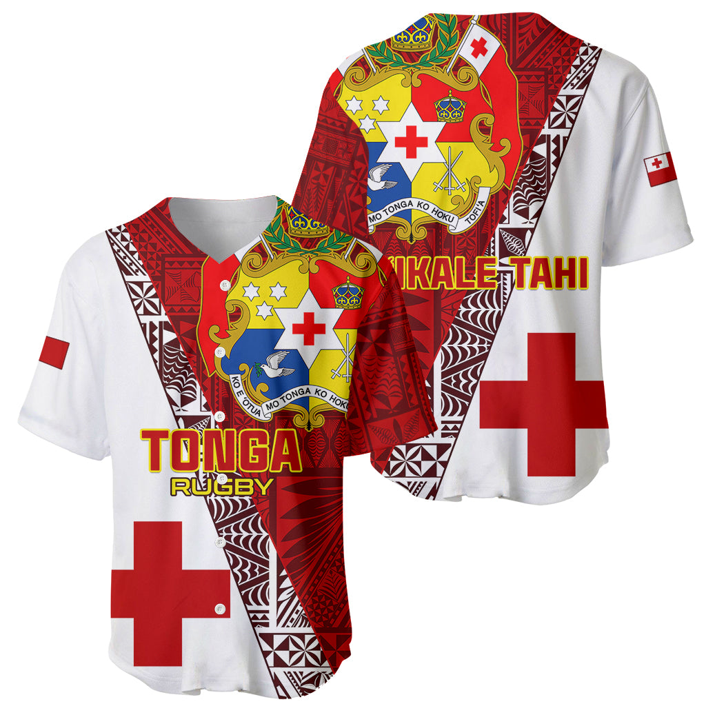 Tonga Rugby Baseball Jersey Tongan Go 2023 World Cup - Wonder Print Shop
