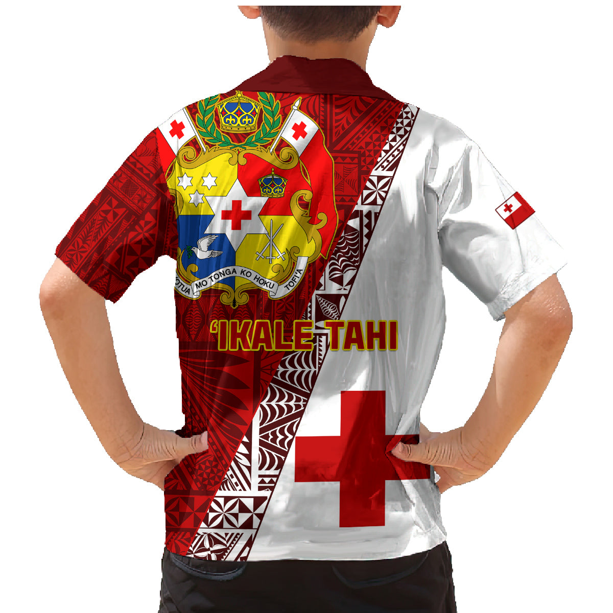 Tonga Rugby Family Matching Mermaid Dress and Hawaiian Shirt Tongan Go 2023 World Cup - Wonder Print Shop