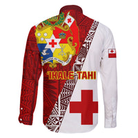 Tonga Rugby Family Matching Short Sleeve Bodycon Dress and Hawaiian Shirt Tongan Go 2023 World Cup - Wonder Print Shop